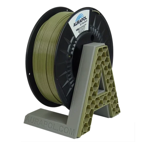 <span style="font-weight: 300;">Aurapol</span><br>Filament PET-G ARMY Sand Storm Zielony