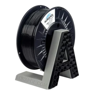 <span style="font-weight: 300;">Aurapol</span><br>Filament PET-G Biały - Czarny