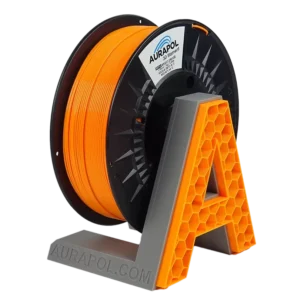 <span style="font-weight: 300;">Aurapol</span><br>Filament PET-G Biały - Pomarańczowy Jasny