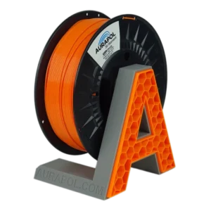 <span style="font-weight: 300;">Aurapol</span><br>Filament PET-G Biały - Pomarańczowy