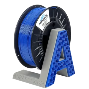<span style="font-weight: 300;">Aurapol</span><br>Filament PET-G Biały - Niebieski