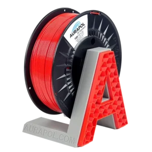 <span style="font-weight: 300;">Aurapol</span><br>Filament PET-G Biały - Czerwony