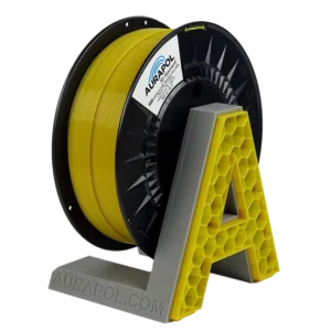 <span style="font-weight: 300;">Aurapol</span><br>Filament PLA Półprzezroczysty Malinowy - Żółty