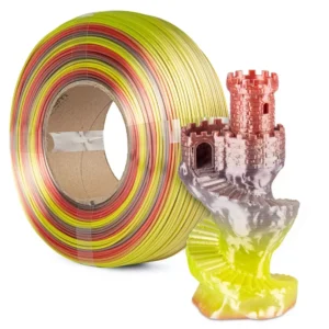 <span style="font-weight: 300;">Spectrum</span><br>ReFill PLA Silk Rainbow Ancient - Żółty