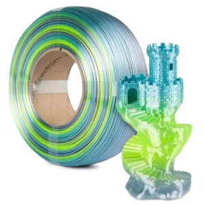 <span style="font-weight: 300;">Spectrum</span><br>ReFill PLA Silk Rainbow Ancient - Niebieski