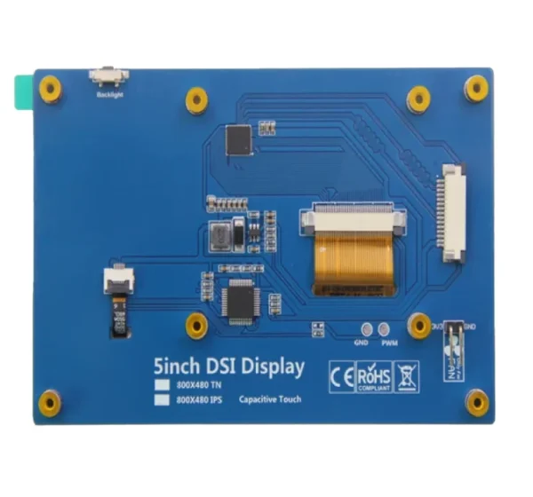 <span style="font-weight: 300;">Mellow 3D</span><br>Ekran dotykowy 5'' DSI do Raspberry Pi - obrazek 2