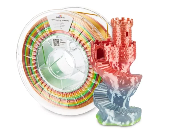 <span style="font-weight: 300;">Spectrum</span><br>Filament PLA Silk Rainbow Fusion