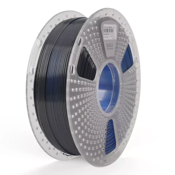 <span style="font-weight: 300;">Sunlu</span><br>Filament PLA+ Silk Dual-Color Black-Blue - obrazek 5