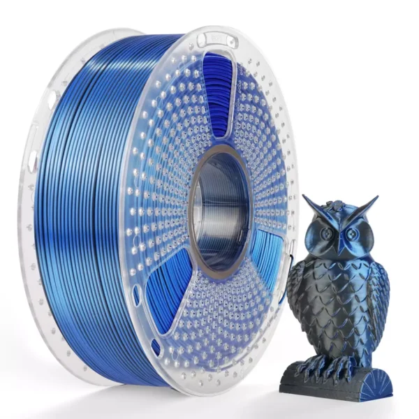 <span style="font-weight: 300;">Sunlu</span><br>Filament PLA+ Silk Dual-Color Black-Blue