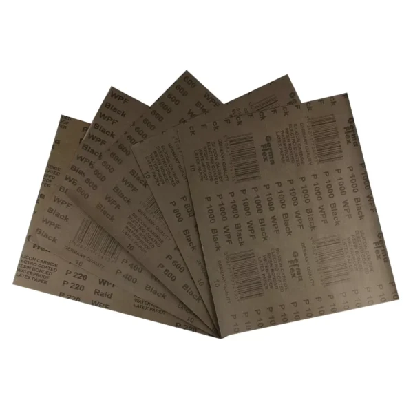 <span style="font-weight: 300;">Inny (produkty bez marki)</span><br>Zestaw papierów ściernych wodnych A4 - 5 szt.