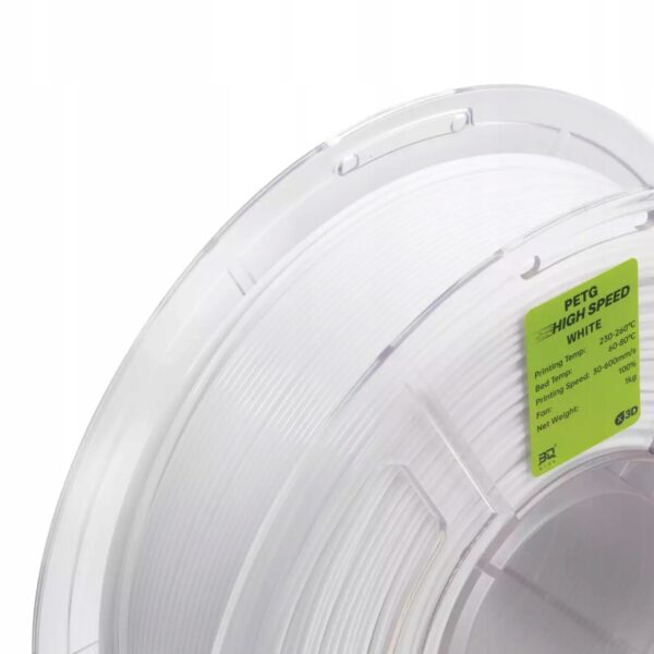 Filament X3D BTT PETG HS Transparent Przezroczysty 1,75mm 1kg - obrazek 2